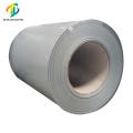 Rolo de aço impresso de cor branco e cinza rolo de aço estampado DX51D/CGCC Material galvanizado Bobina revestida de cor galvanizada